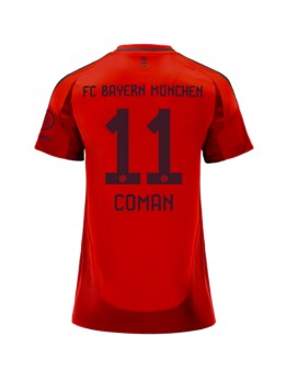 Billige Bayern Munich Kingsley Coman #11 Hjemmedrakt Dame 2024-25 Kortermet